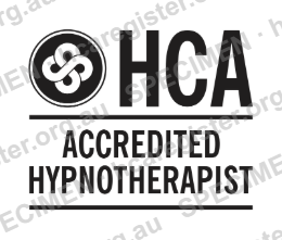 HCA Accredited Hypnotherapist Badge